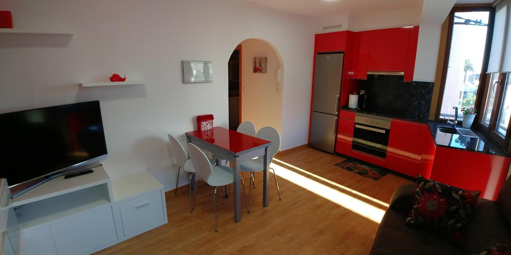 Apartamentos Luis Antonio Mestre O Grove Rum bild