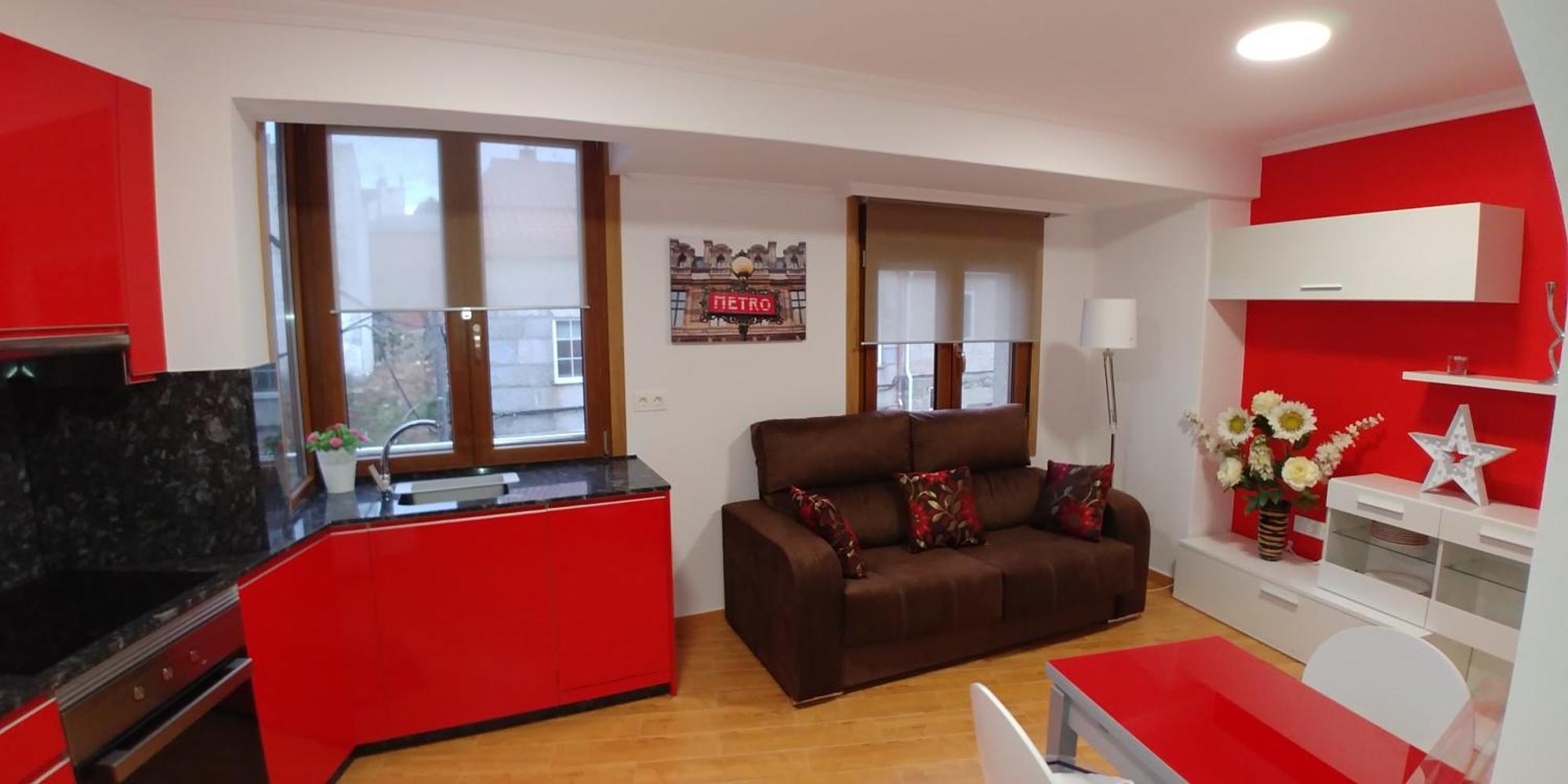 Apartamentos Luis Antonio Mestre O Grove Rum bild